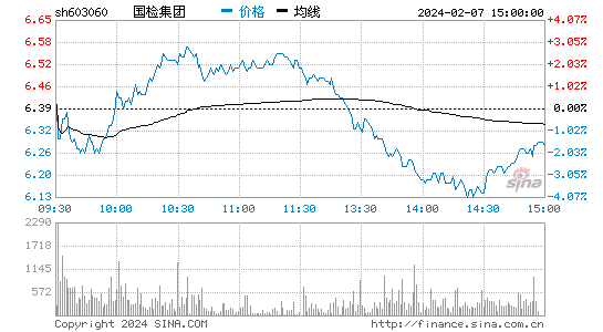 国检集团[603060]股票行情 股价K线图